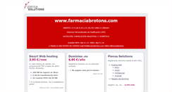 Desktop Screenshot of farmaciabrotons.com